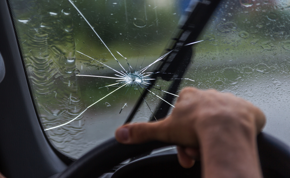 Your windshield is cracked and getting worse
